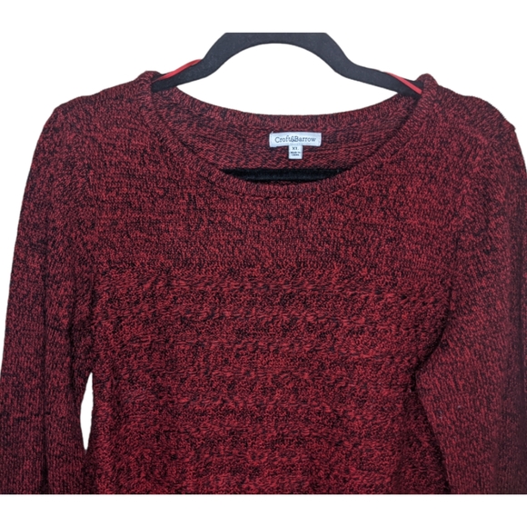 Croft & Barrow Red Marled Sweater ❤️ Size XL - Picture 4 of 5